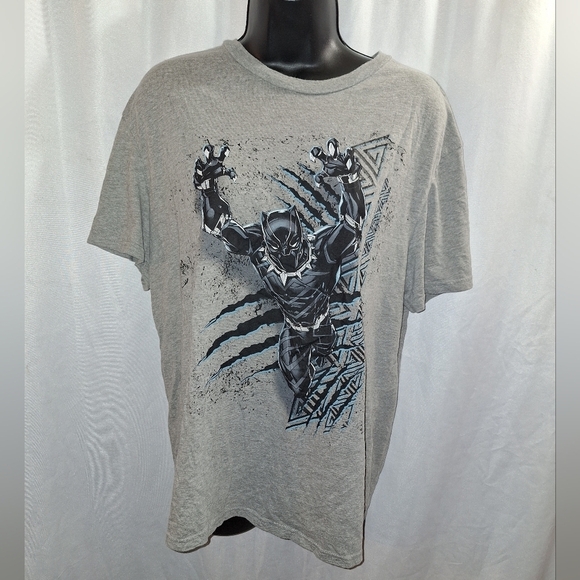 Marvel large T-shirt character Black Panther - Picture 1 of 5